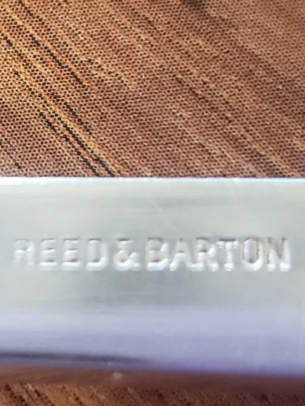 Vintage Reed and Barton Solid Silverplate XL Serving Spoon & Fork Set, 2pcs